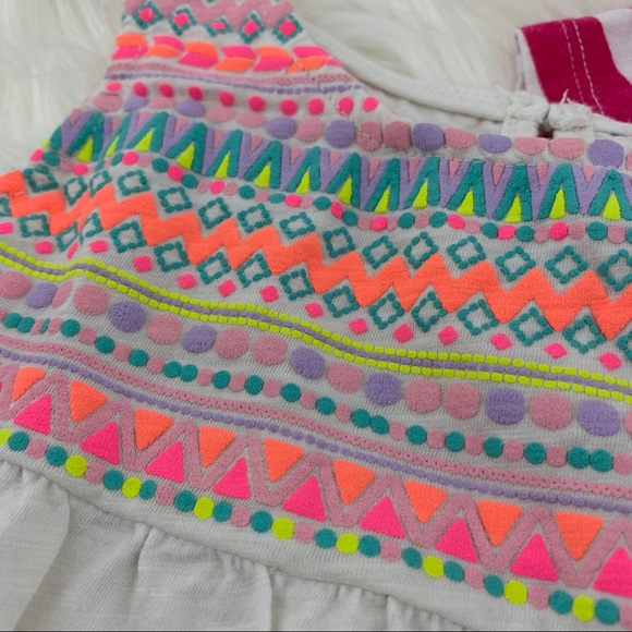 Tank top bundle - 4T - stripes/flowers/solids - Picture 5 of 10